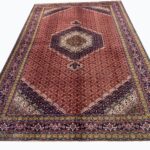 Fine Room-Sized Persian Tabriz Bidjar Herati Hand-Knotted Rug – Premium Wool Oriental Carpet | Item No. 213