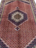 Fine Room-Sized Persian Tabriz Bidjar Herati Hand-Knotted Rug – Premium Wool Oriental Carpet | Item No. 213 - Image 6