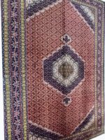 Fine Room-Sized Persian Tabriz Bidjar Herati Hand-Knotted Rug – Premium Wool Oriental Carpet | Item No. 213 - Image 5