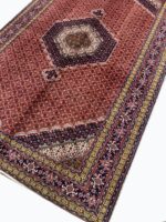 Fine Room-Sized Persian Tabriz Bidjar Herati Hand-Knotted Rug – Premium Wool Oriental Carpet | Item No. 213 - Image 2