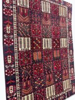 Palatial Handwoven Persian Bakhtiari Khesti Garden Panel Rug – Authentic Wool Oriental Carpet | Item No. 238 - Image 6