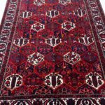 Palatial Handwoven Persian Bakhtiari Honeycomb Geometric Rug – Authentic Wool Oriental Carpet | Item No. 239