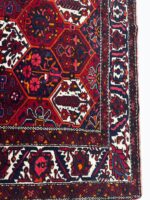 Palatial Handwoven Persian Bakhtiari Honeycomb Geometric Rug – Authentic Wool Oriental Carpet | Item No. 239 - Image 6