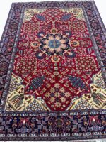 Royal Handwoven Persian Isfahan Najafabad Carpet – Premium Kork Wool Rug | Item No. 242