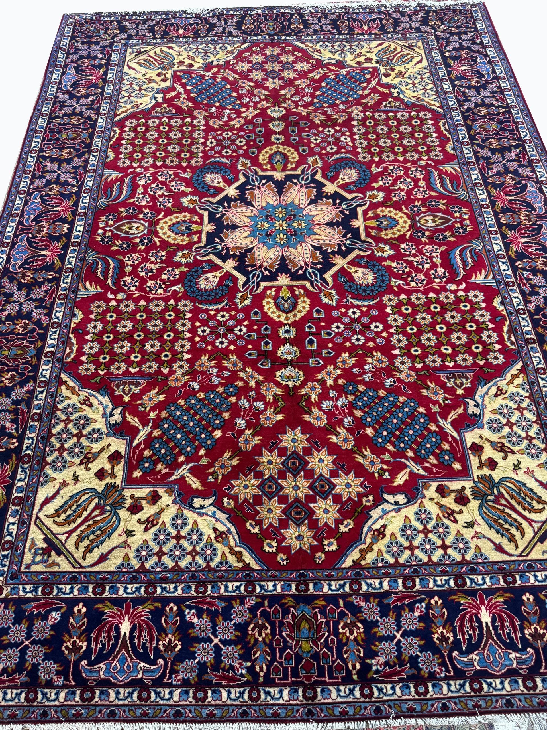 WhatsApp Image 2026-07-23 at 7.20.56 PM Royal Handwoven Persian Isfahan Najafabad Carpet – Premium Kork Wool Rug | Item No. 242 - Image 1