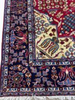 Royal Handwoven Persian Isfahan Najafabad Carpet – Premium Kork Wool Rug | Item No. 242 - Image 6