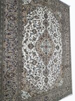 Palatial Handwoven Persian Kashan Masterpiece Carpet – Premium Wool Rug | Item No. 244 - Image 4
