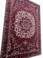Royal Handwoven Bakhtiari Medallion Carpet – Premium Wool Persian Rug | Item No. 245 - Image 5