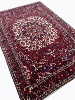 Royal Handwoven Bakhtiari Medallion Carpet – Premium Wool Persian Rug | Item No. 245 - Image 6