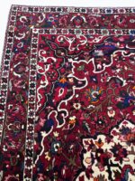 Royal Handwoven Bakhtiari Medallion Carpet – Premium Wool Persian Rug | Item No. 245 - Image 3