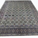 Palatial Handwoven All-Over Geometric Tabriz-Style Carpet – Premium Wool Rug | Item No. 246
