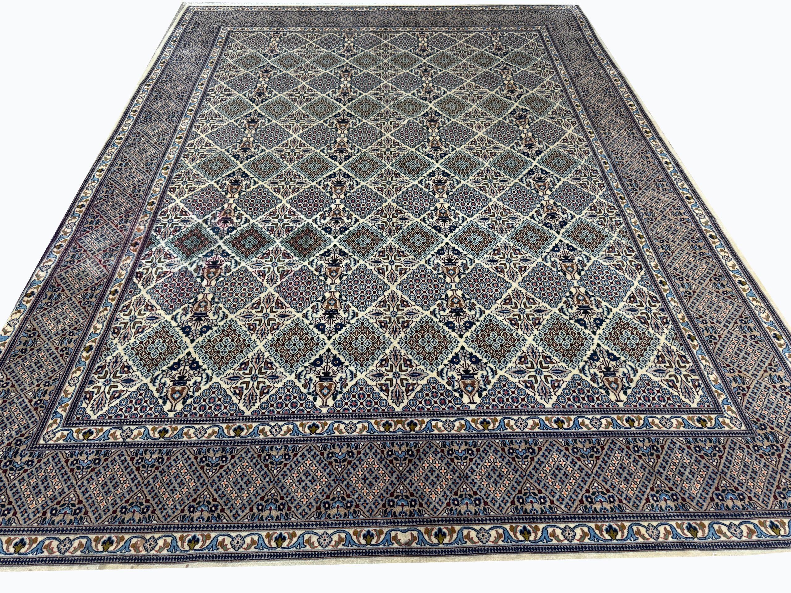 WhatsApp Image 2026-07-23 at 7.26.15 PM Palatial Handwoven All-Over Geometric Tabriz-Style Carpet – Premium Wool Rug | Item No. 246 - Image 1