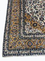 Fine Authentic Hand-Knotted Kashan Carpet – Premium Persian Wool Rug | Item No. 247 - Image 7