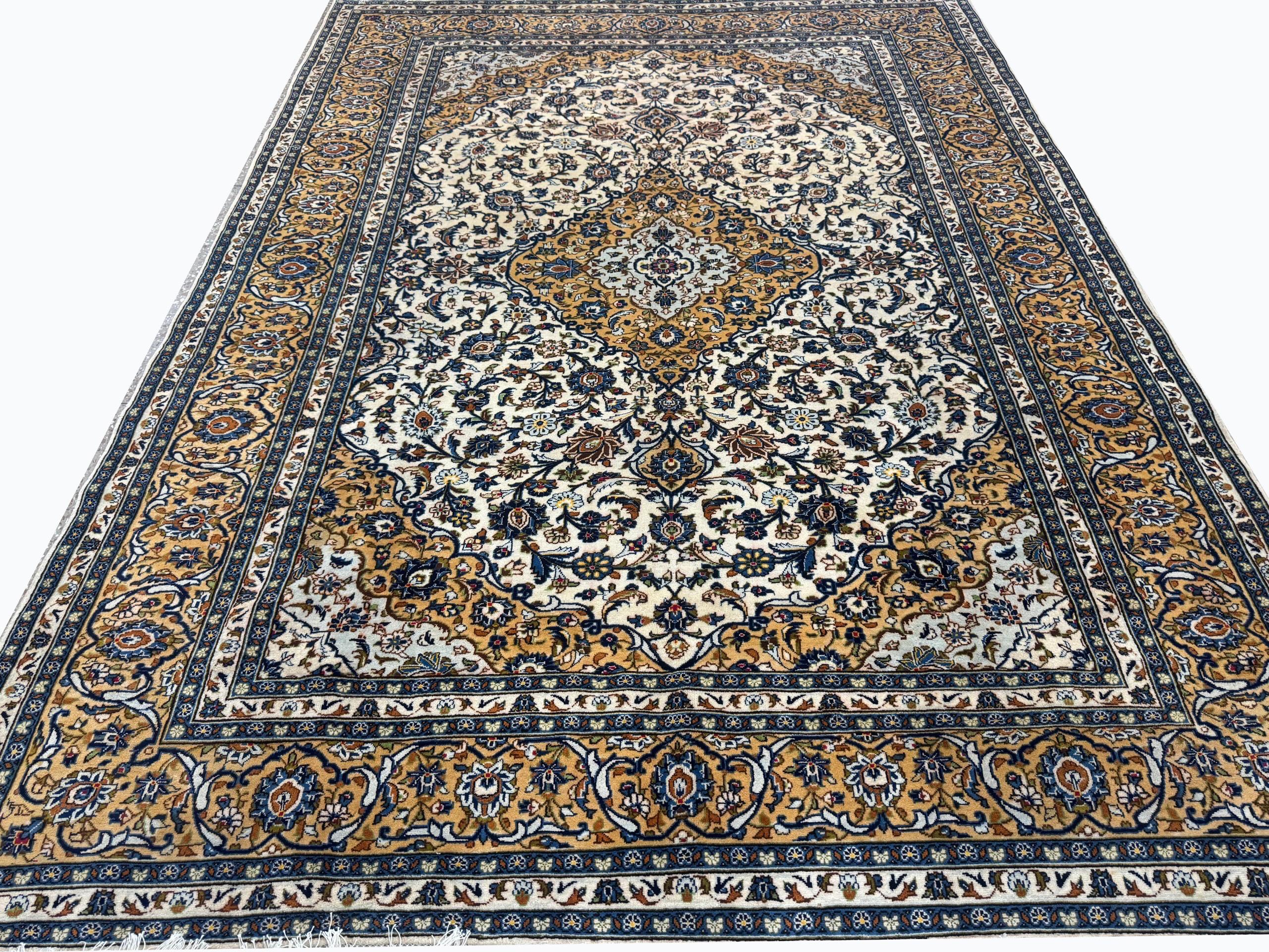 WhatsApp Image 2026-07-23 at 7.27.45 PM Fine Authentic Hand-Knotted Kashan Carpet – Premium Persian Wool Rug | Item No. 247 - Image 1