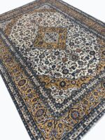 Fine Authentic Hand-Knotted Kashan Carpet – Premium Persian Wool Rug | Item No. 247 - Image 5