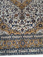 Fine Authentic Hand-Knotted Kashan Carpet – Premium Persian Wool Rug | Item No. 247 - Image 3