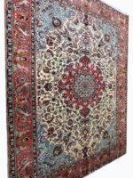 Royal Handwoven Persian Tabriz Pictorial Hunting & Animal Motif Carpet | Item No. 248 - Image 6