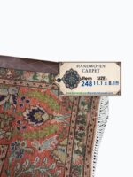 Royal Handwoven Persian Tabriz Pictorial Hunting & Animal Motif Carpet | Item No. 248 - Image 8