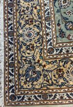 Royal Signed Handwoven Persian Kashan Carpet – All-Over Shah Abbas Wool Rug | Item No. 249 - Image 3