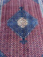 Palatial Genuine Persian Mahi Tabriz Handwoven Oriental Rug – Herati Pattern Wool Carpet | Item No. 253 - Image 5