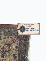 Rare Pictorial & Animal Tabriz Persian Carpet – 50 Raj – Item No. 256 - Image 7