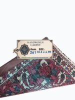 Spectacular Handwoven Tribal Bakhtiari Medallion Carpet – Item No. 261 - Image 8