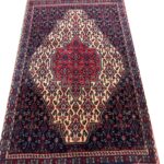Authentic Hand-Knotted Classic Bijar Design Area Rug – Item #264