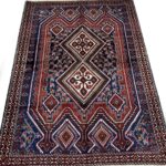 Fine Hand-Knotted Persian Qashqai Tribal Rug – Item No. 267