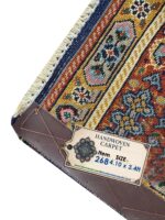 Fine Hand-Knotted Persian Mood (Mud) Wool & Silk Rug – Item No. 268 - Image 8
