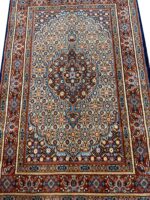 Fine Hand-Knotted Persian Mood (Mud) Wool & Silk Rug – Item No. 269 - Image 4