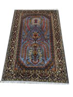 Authentic Hand-Knotted Fine Tabriz Pictorial & Prayer Niche Carpet – Item #270