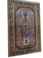 Authentic Hand-Knotted Fine Tabriz Pictorial & Prayer Niche Carpet – Item #270 - Image 4