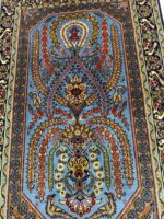 Authentic Hand-Knotted Fine Tabriz Pictorial & Prayer Niche Carpet – Item #270 - Image 3
