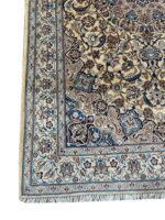 Fine Hand-Knotted Persian Nain Wool & Silk Rug – Item No. 272 - Image 6