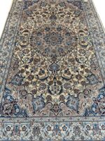 Fine Hand-Knotted Persian Nain Wool & Silk Rug – Item No. 272 - Image 3