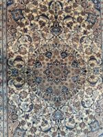 Fine Hand-Knotted Persian Nain Wool & Silk Rug – Item No. 272 - Image 2