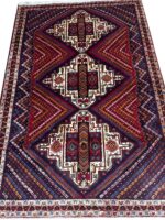 Fine Hand-Knotted Tribal Bakhtiari Wool Carpet – Item No. 273 - Image 6