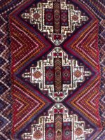 Fine Hand-Knotted Tribal Bakhtiari Wool Carpet – Item No. 273 - Image 4