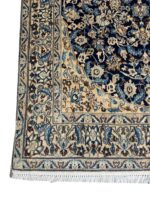 Fine Hand-Knotted Persian Nain Rug (Wool & Silk Highlights) – Item #274 - Image 5