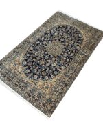 Fine Hand-Knotted Persian Nain Rug (Wool & Silk Highlights) – Item #274 - Image 4