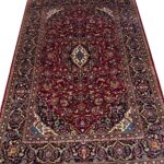 Fine Hand-Knotted Persian Kork Wool Kashan Rug – Item No. 275