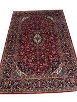 Fine Hand-Knotted Persian Kork Wool Kashan Rug – Item No. 275