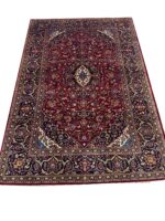 Fine Hand-Knotted Persian Kork Wool Kashan Rug – Item No. 276