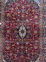Fine Hand-Knotted Persian Kork Wool Kashan Rug – Item No. 276 - Image 5
