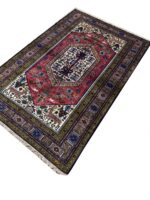 Authentic Hand-Knotted Silk-Highlighted Fine Ardabil Carpet – Item #278 - Image 6