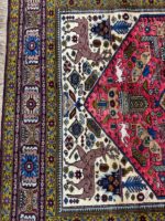 Authentic Hand-Knotted Silk-Highlighted Fine Ardabil Carpet – Item #278 - Image 4