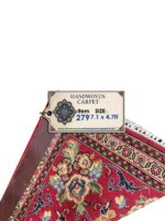 Masterpiece Fine Hand-Knotted Persian Tabriz 55 Raj Kork Wool Rug – Item No. 279 - Image 8