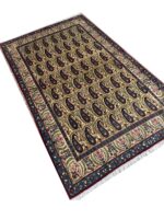Exquisite Tabriz Senneh Boteh Fine Hand-Knotted Persian Carpet – Item No. 283 - Image 6