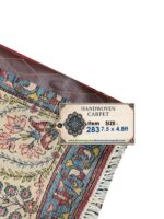 Exquisite Tabriz Senneh Boteh Fine Hand-Knotted Persian Carpet – Item No. 283 - Image 8