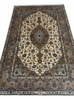 Signed Fine Masterpiece Persian Kashan Kork Wool Rug – Item No. 285